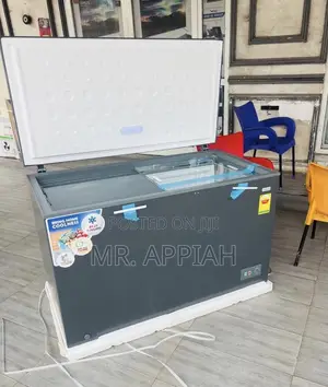 Check Out Unique Nasco Single Door Chest Freezer(380L)Gray 
