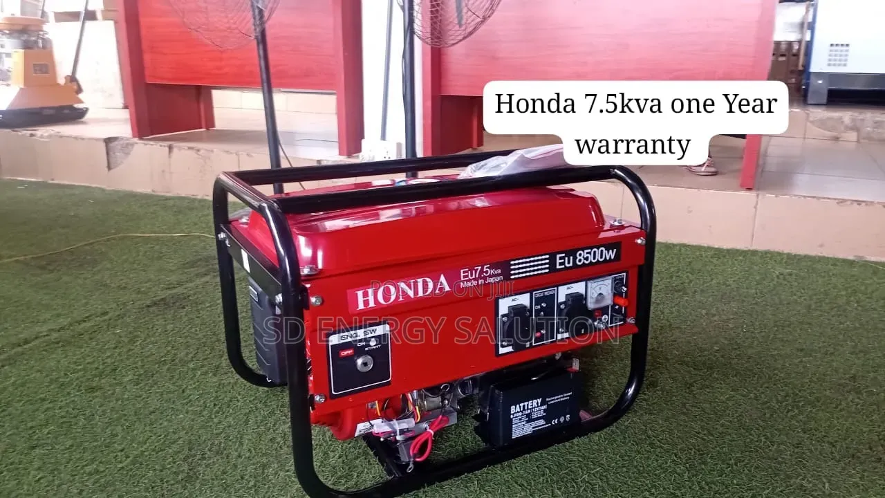 Honda 8500W Generator – Durable 7.5kVA Petrol Engine