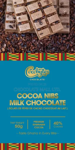 Premium Organic Cocobytes Chocolate Bars