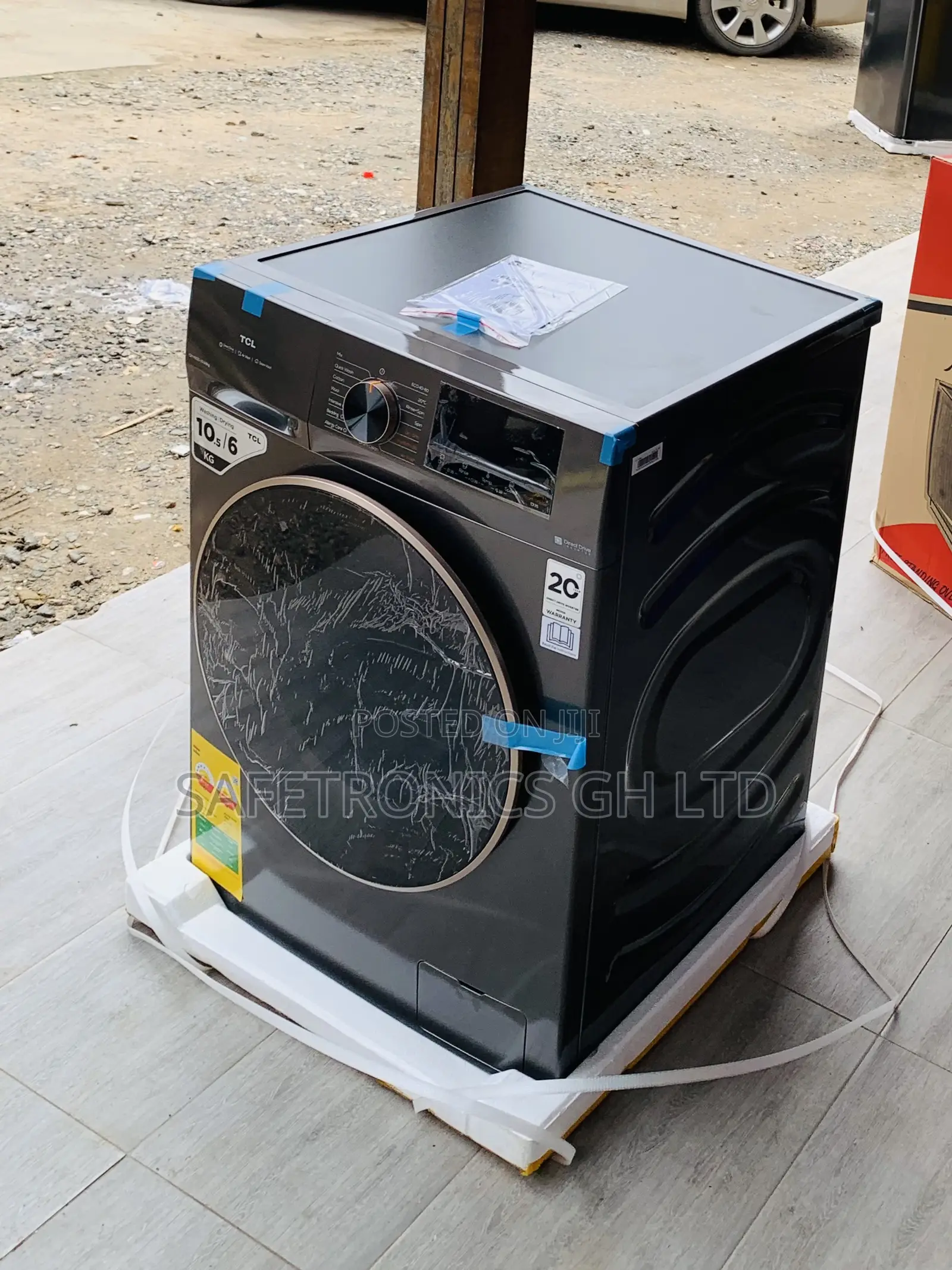 Shop Quality TCL P211flg" Front-Load-Washing-Machine-10.5kg