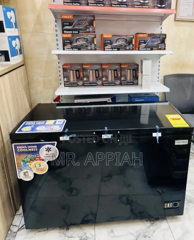 Order Nasco NAS-475FL Single Door Chest Freezer(Black)