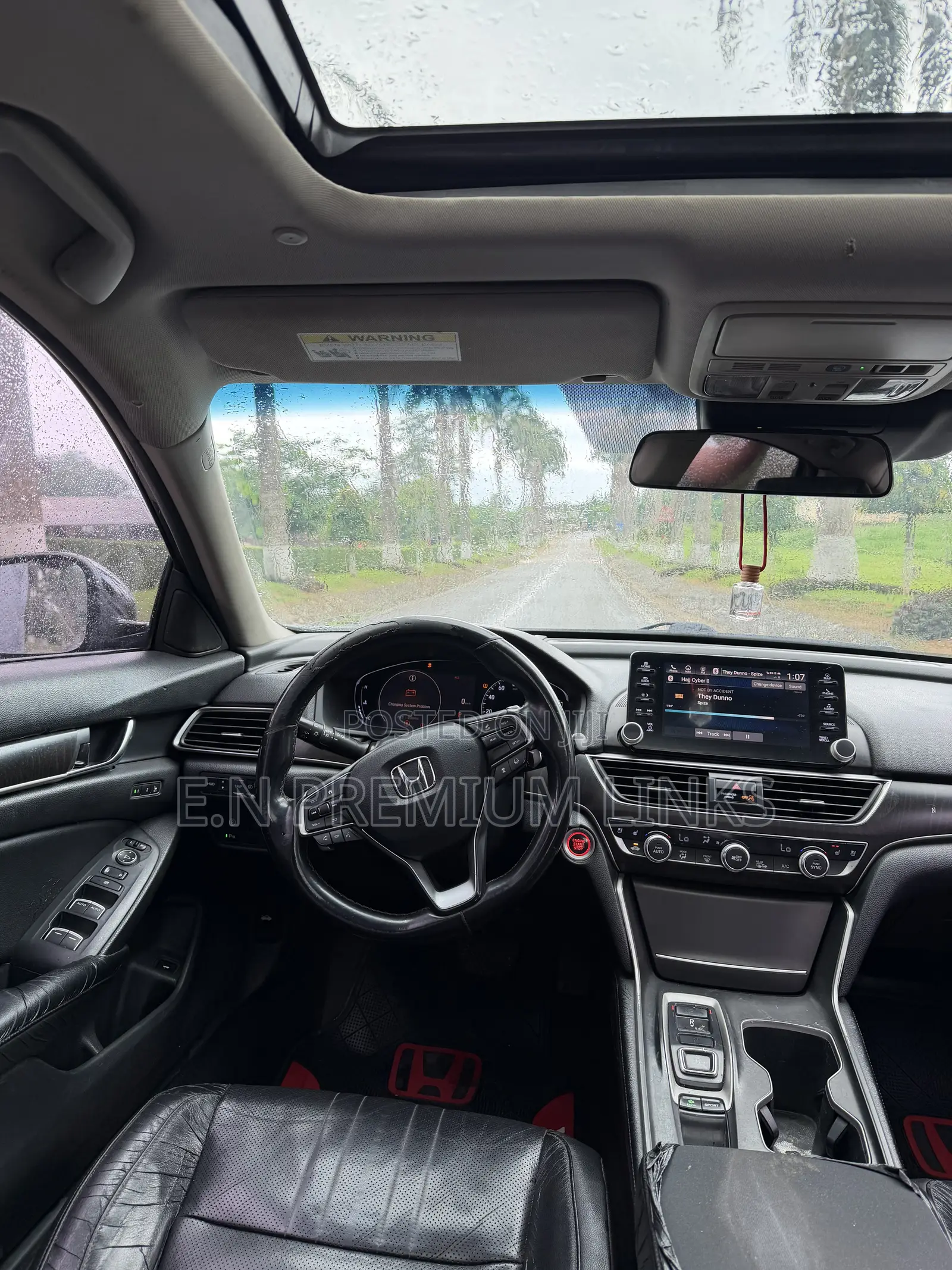 Honda Accord Touring 2.0T 2018 Black