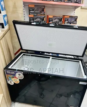 Premium Unique Nasco NAS-475FL Chest Freezer(Black)400L