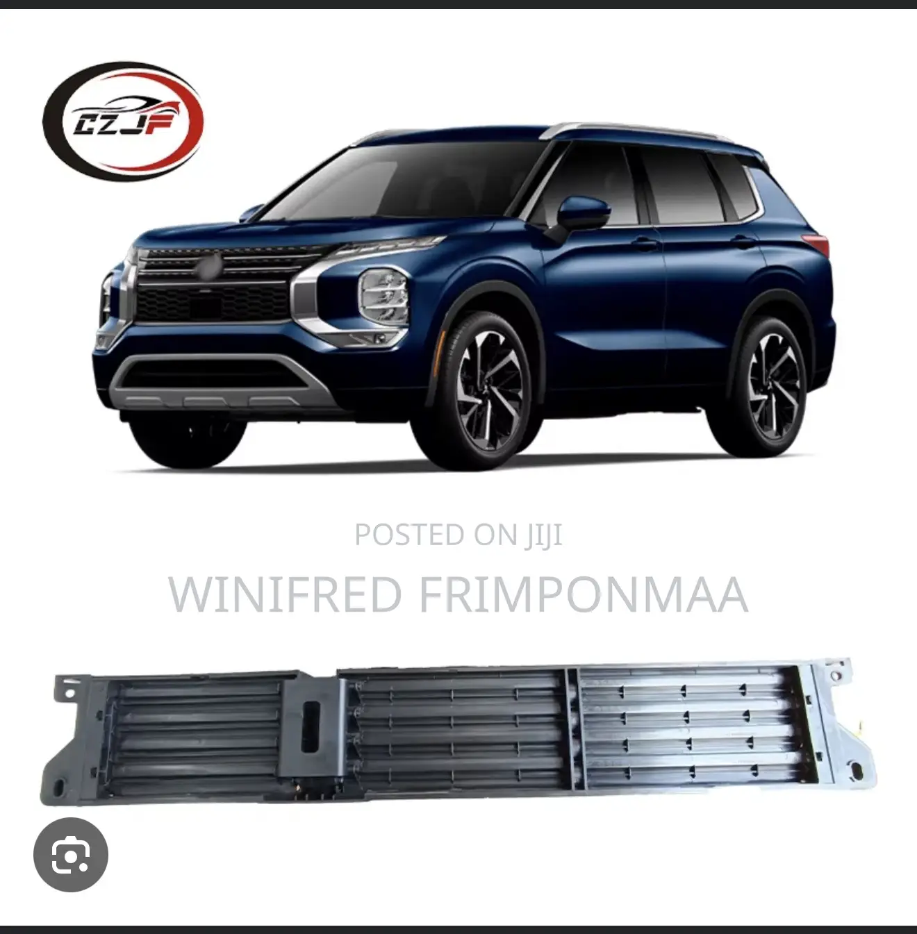 Toyota Outlander 2021,2022,2023 Shatter Grille