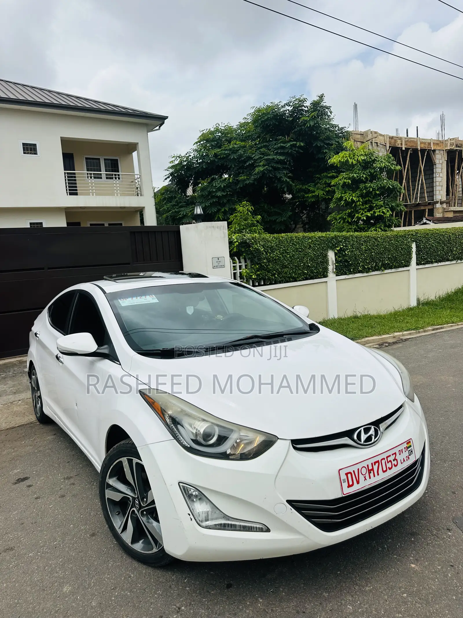 Hyundai Elantra Limited 4dr Sedan (1.8L 4cyl 6A) 2015 White