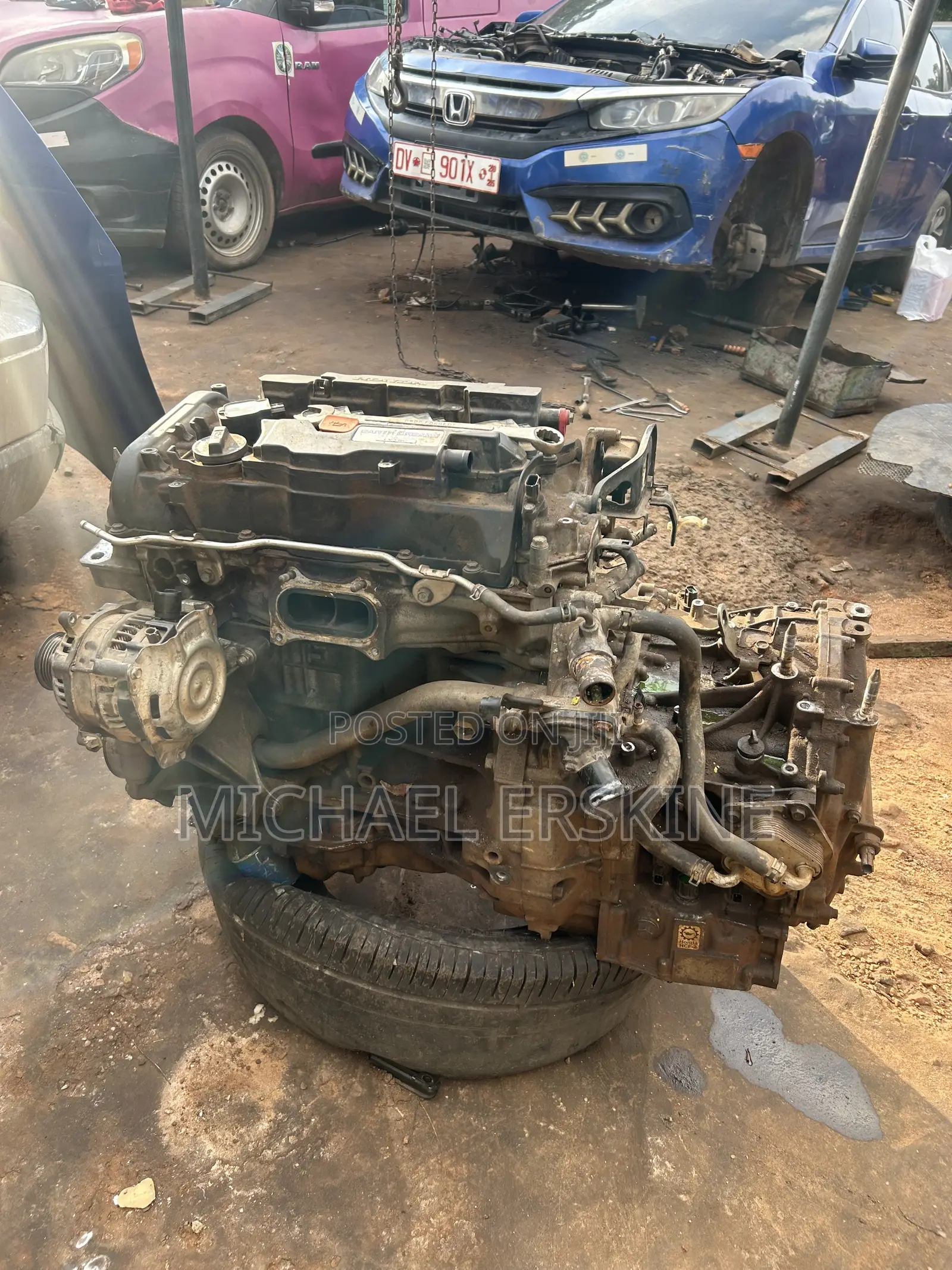2016 Honda Civic 2.0L Engine