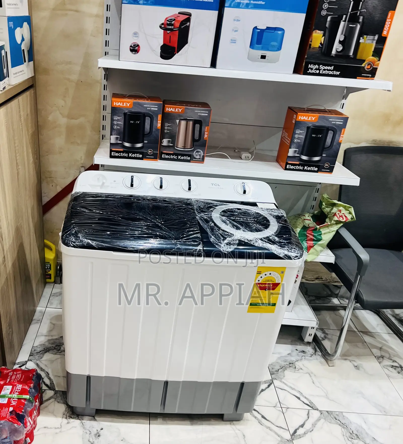 Extremely Quality TCL 10.5kg Spin Dry Washing Machine 