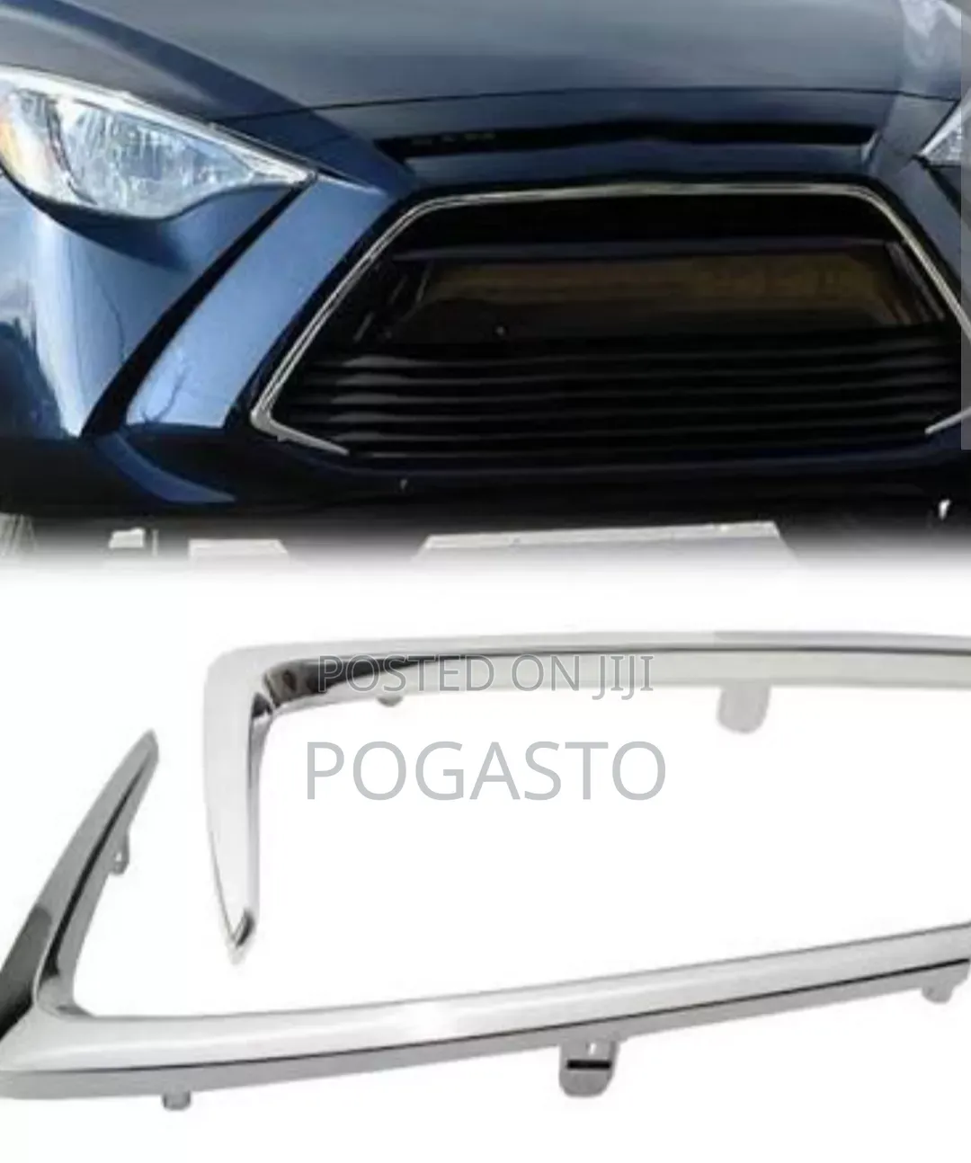 Toyota Yaris Ia 2016-2018 Front Bumper Chrome