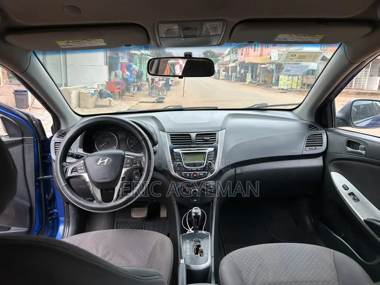 Hyundai Accent 2012 Blue
