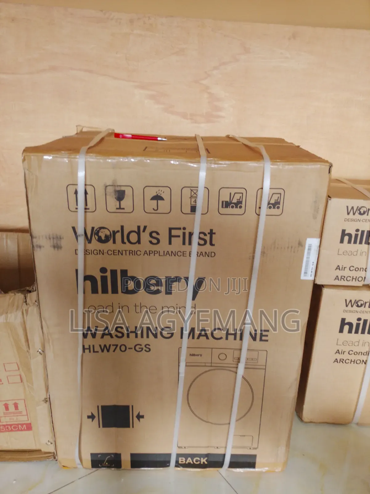 7Kg Hilbery Front Load Washing Machine