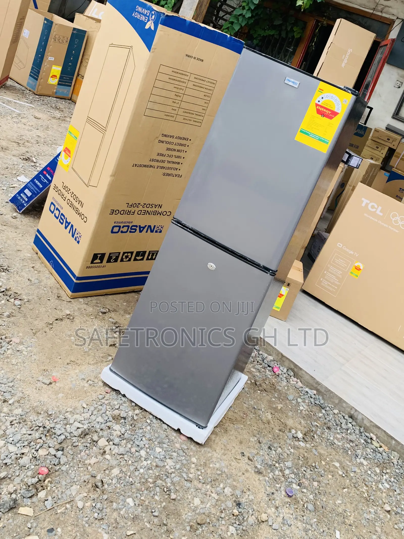 Perfect Neat Nasco 158L Bottom Freezer Refrigerator (NASD2-20FL)