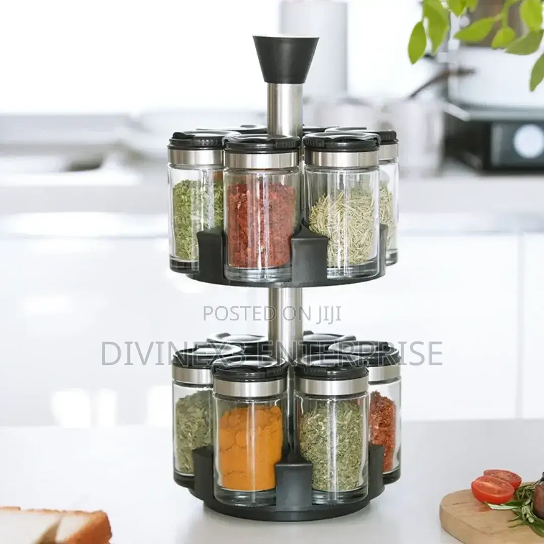 12-Piece Spice Rack Set