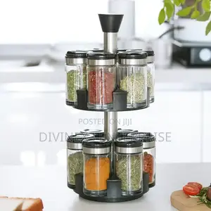 12-Piece Spice Rack Set