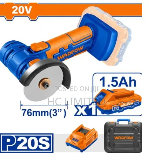 WADFOW Cordless Mini Cut-Off Tool 20v + Battery + Charger - WLAP571