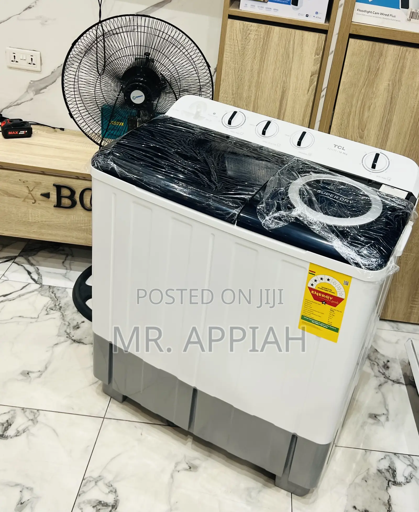 Buy Classic TCL 10.5kg Washing Machine(White)Spin Dry