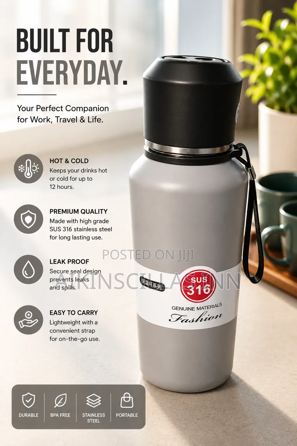 Genuine Fashion Flask