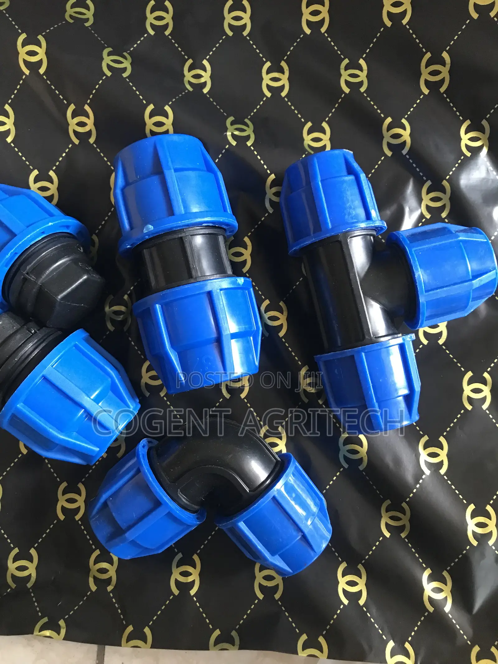 Irrigation Drip PE Pipe Compression Fittings (25mm and 32mm)
