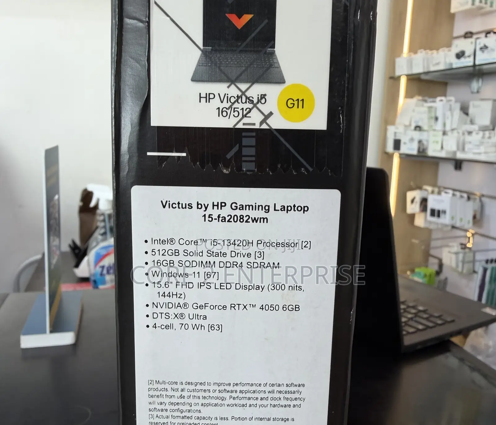 New Laptop HP Victus 15 16GB Intel Core i5 SSD 512GB