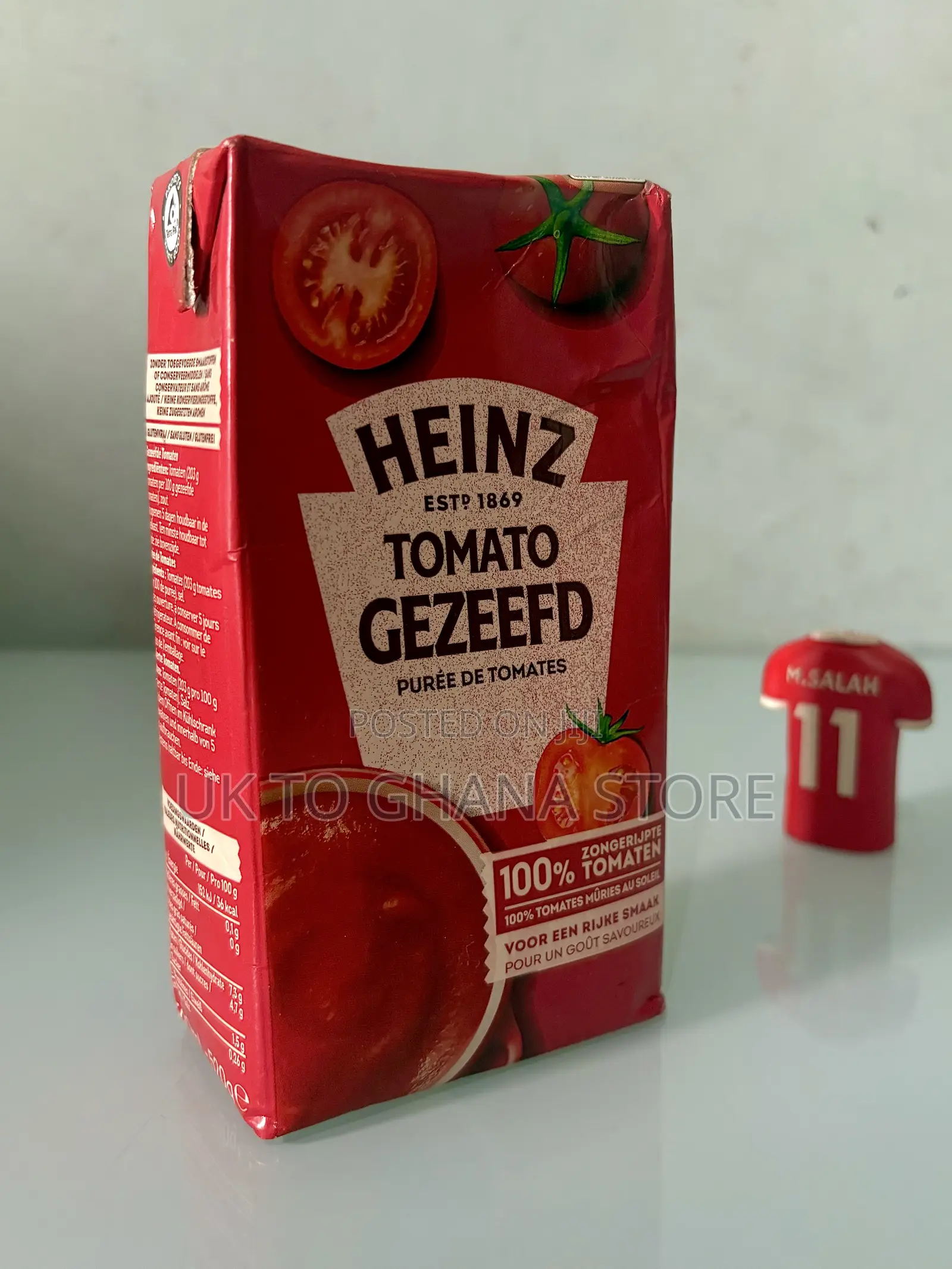 Heinz Tomato Purée 100% Sun-Ripened Tomatoes 520g
