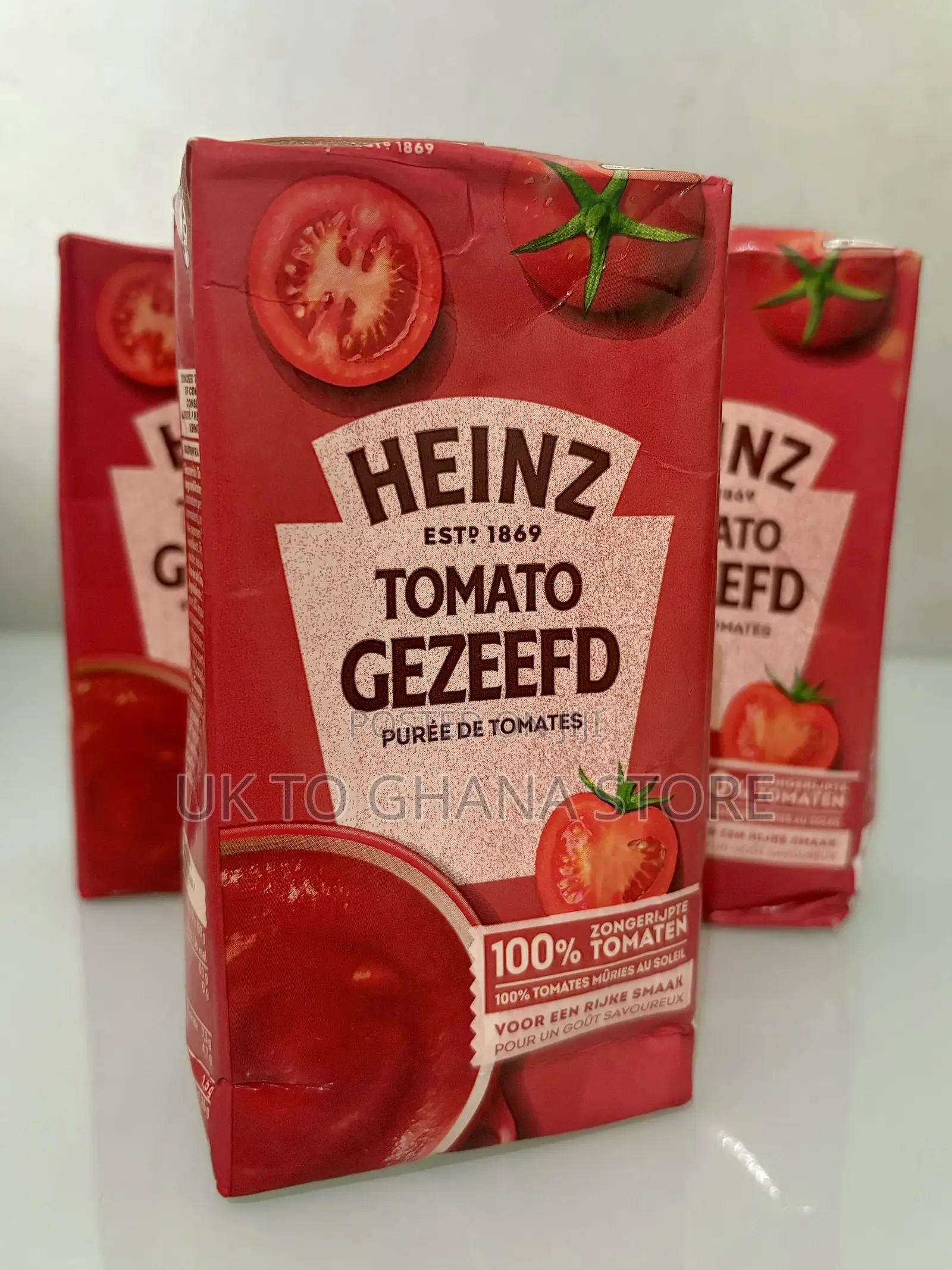 Heinz Tomato Purée 100% Sun-Ripened Tomatoes 520g