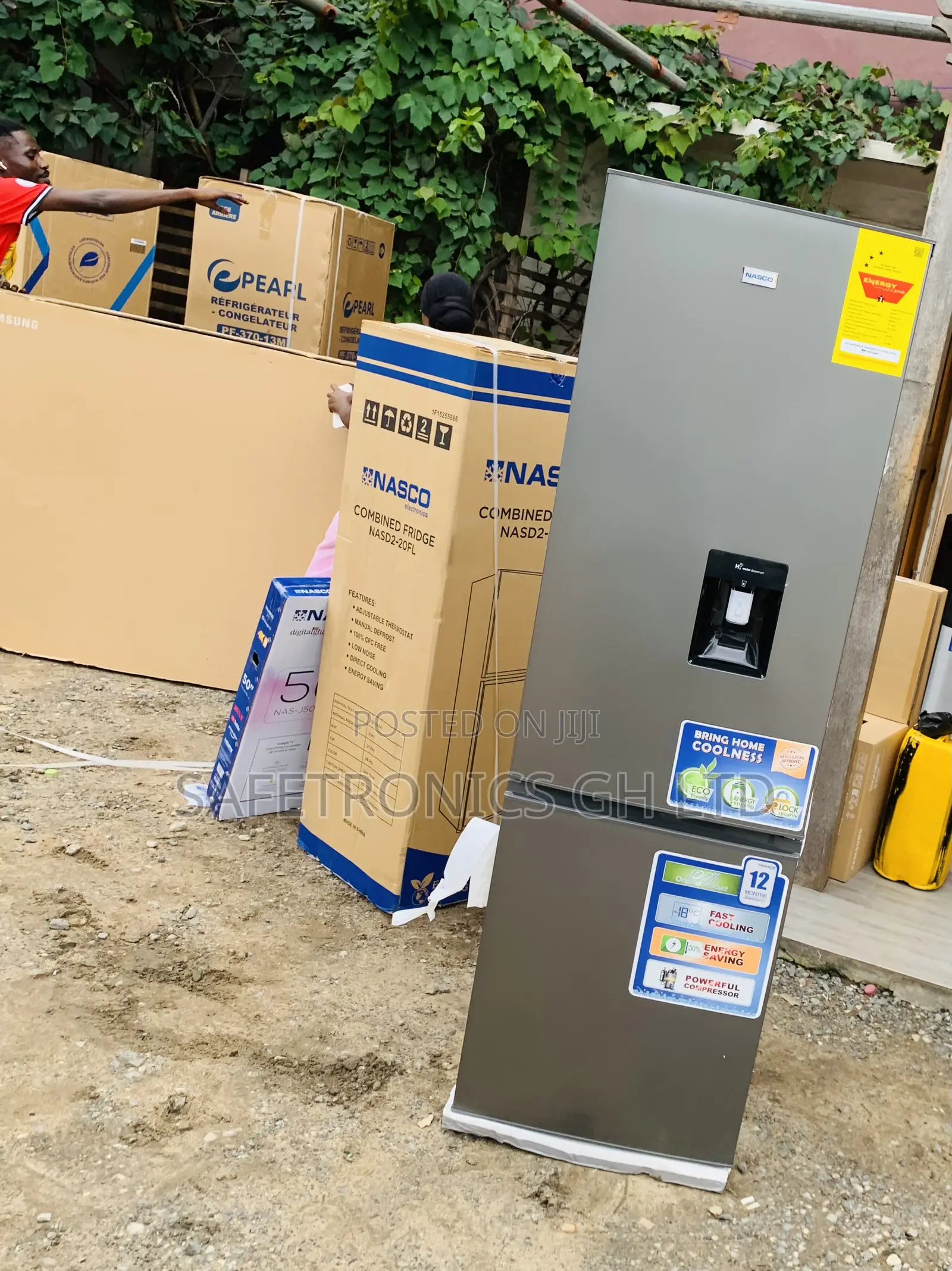 Check Out Nasco 307Ltr Bottom Freezer Fridge[NASD2-40wd]