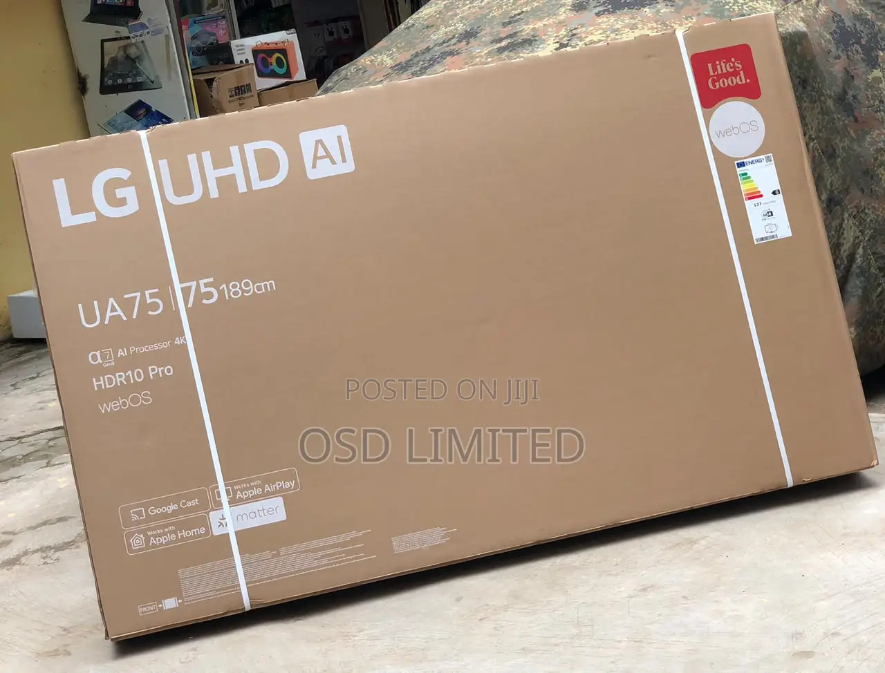 Massive View, Maximum Impact: LG 75" Smart TV