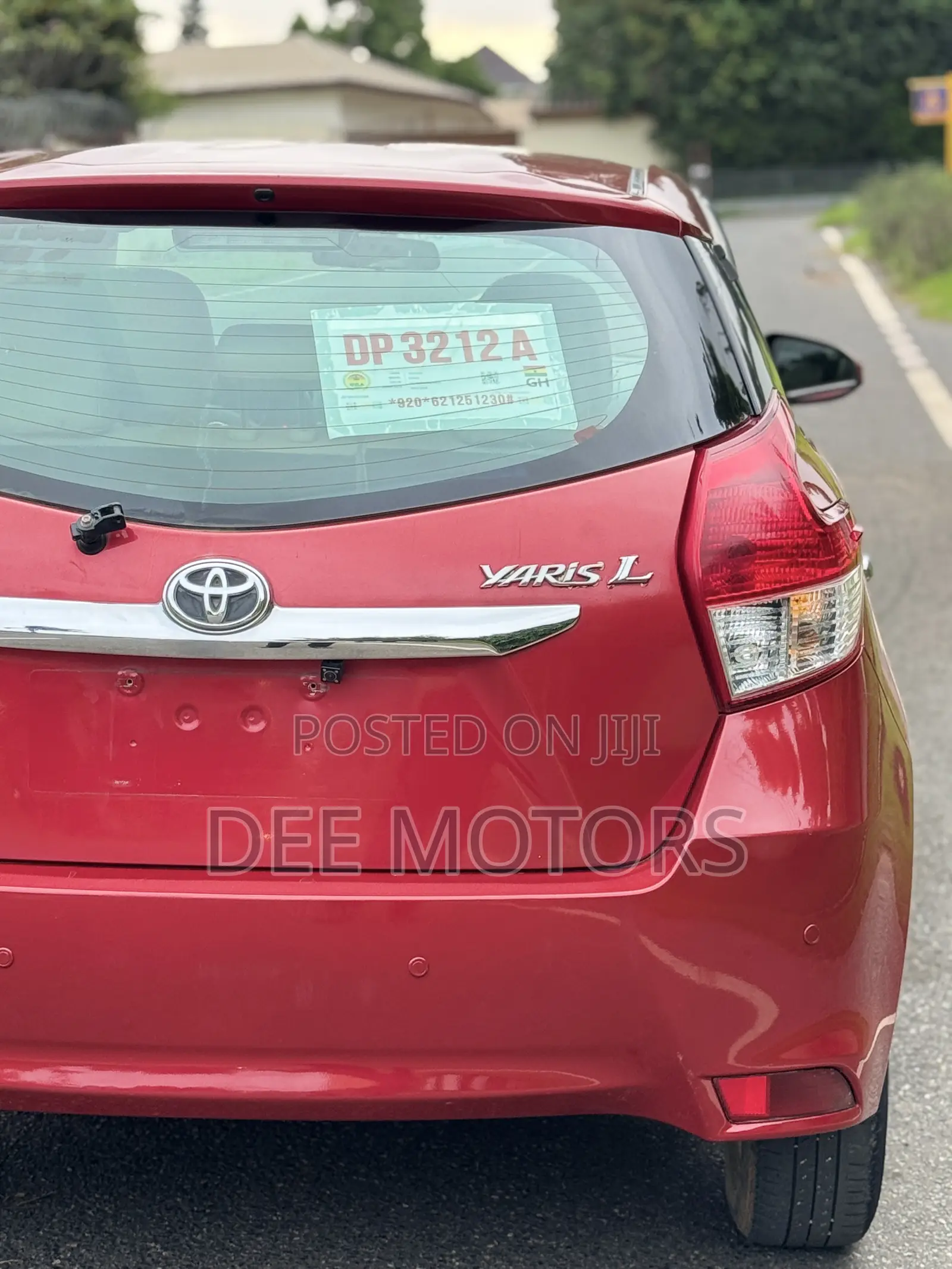 Toyota Yaris SE Hatchback 5dr 2014 Red