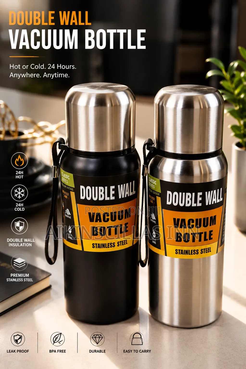 Double Wall Vacuum Flask