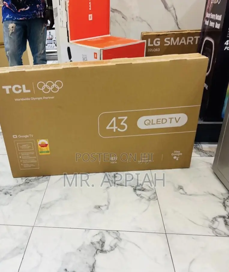 Order TCL 43 Inch Qled Smart Android Television(2025 Model) Black