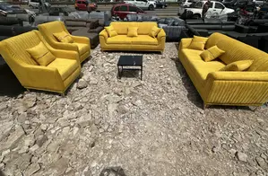 Comfortable 8 Seater Royal Sofa Set, the Head Rest Are Adjustable