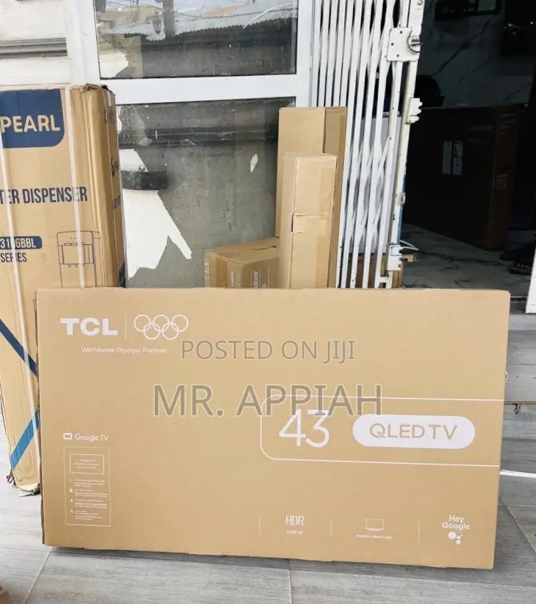 Latest and Affordable TCL 43” Qled Smart Satellite Android TV