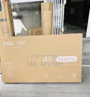 Latest and Affordable TCL 43” Qled Smart Satellite Android TV