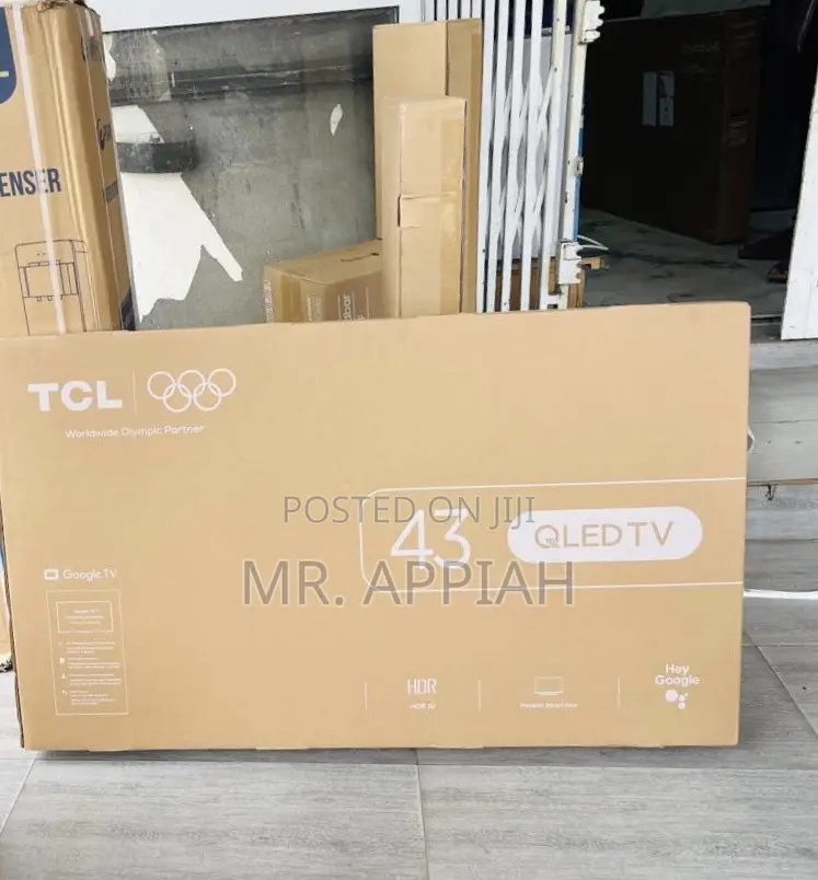 Latest and Affordable TCL 43” Qled Smart Satellite Android TV