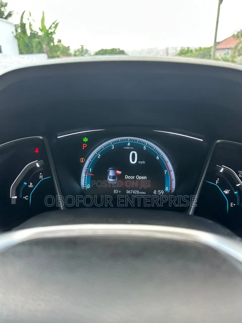 Honda Civic EX-L 4dr Sedan (1.5L 4cyl) 2016 Black
