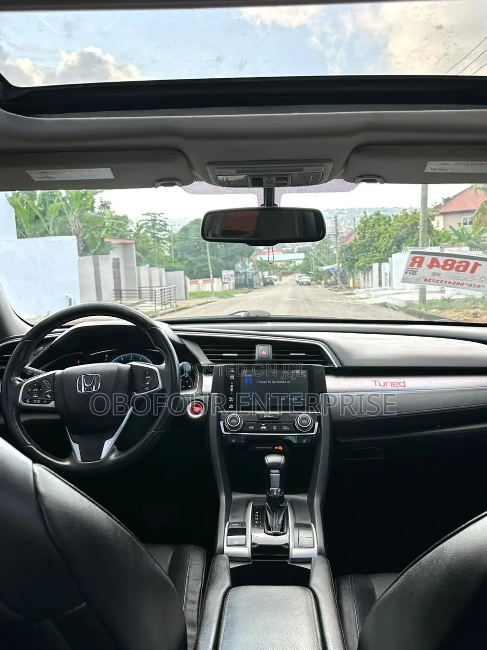 Honda Civic EX-L 4dr Sedan (1.5L 4cyl) 2016 Black