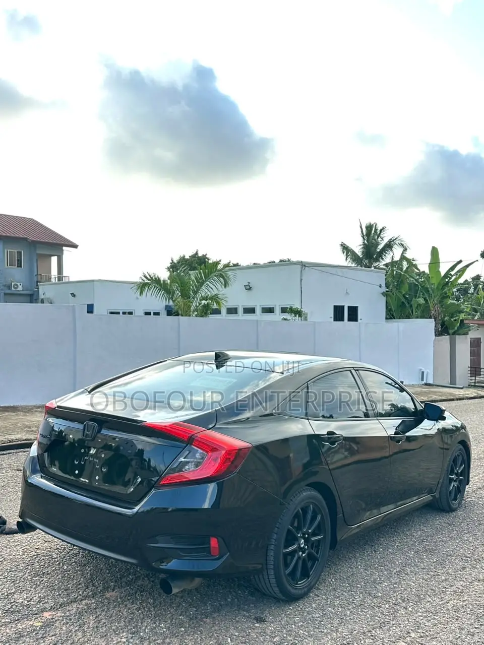 Honda Civic EX-L 4dr Sedan (1.5L 4cyl) 2016 Black