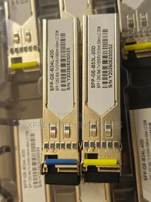 SFP 20km 1.25G Single Optical Fiber Module 1550nm for Switch, Pair