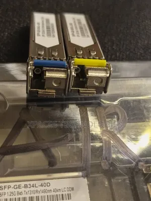 SFP 20km 1.25G Single Optical Fiber Module 1550nm for Switch, Pair