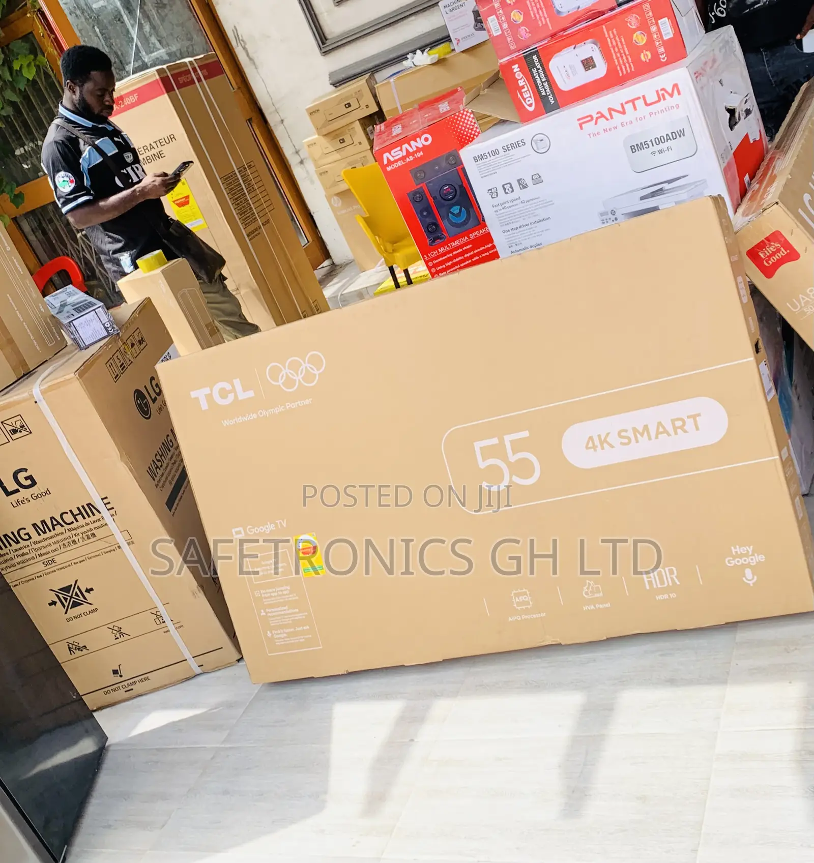 Purchase Sleek TCL 50" Qled 50s5k Smart Android Television