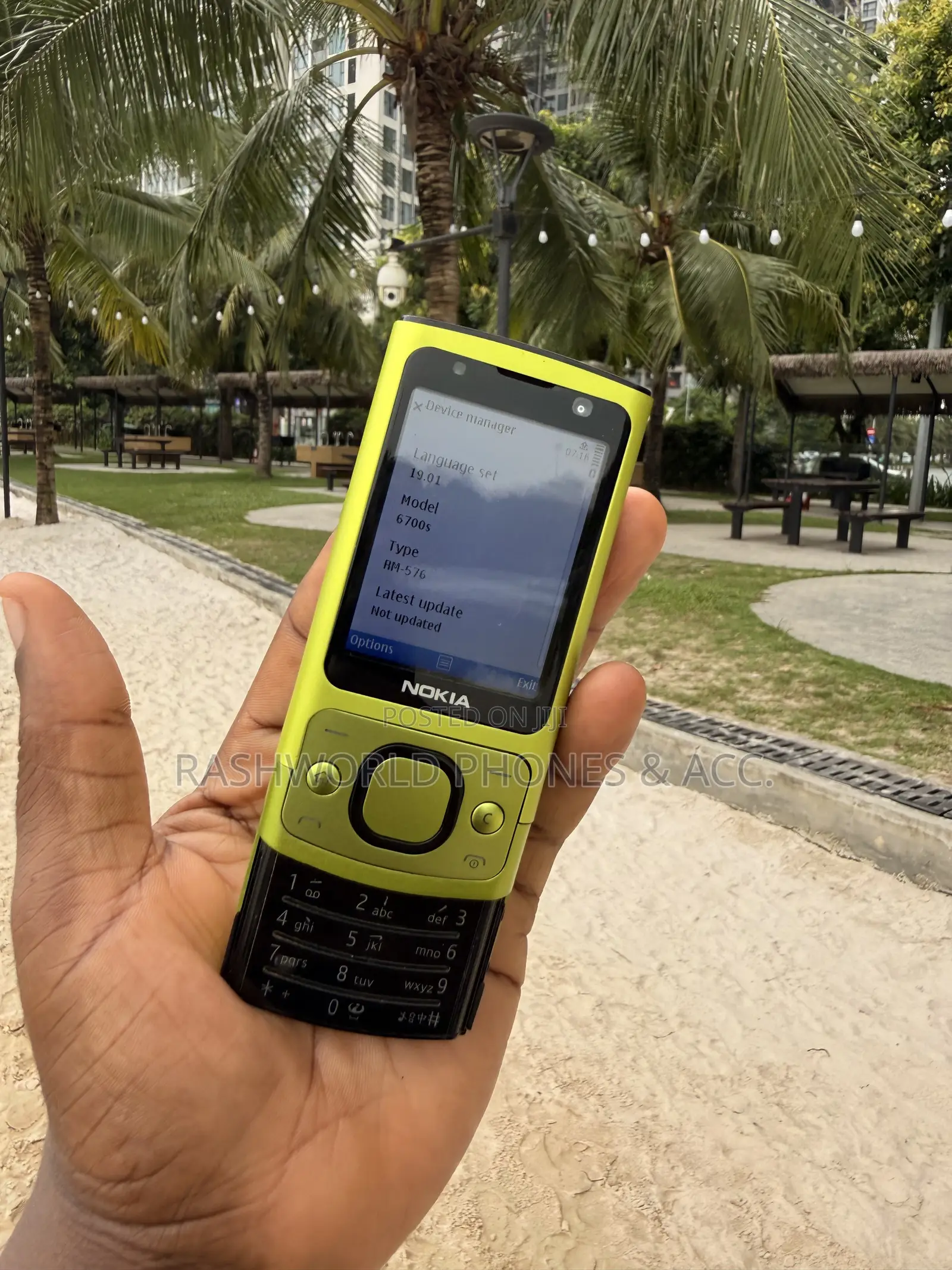 Nokia 6700 slide Green