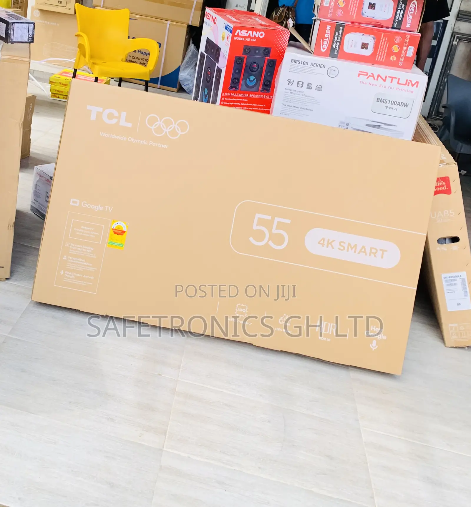 Trust Best TCL 50" Qled 50s5k Smart Android Television