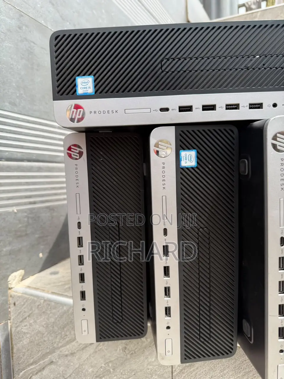 Desktop Computer HP EliteDesk 800 G3 8GB Intel Core i5 SSD 256GB