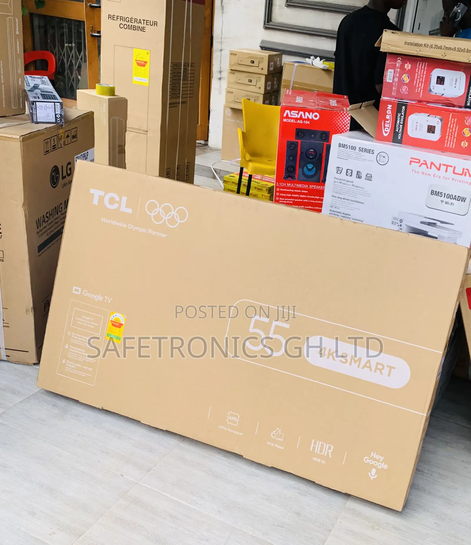 Shop Frameless TCL 50" Qled 50s5k Smart Android Television