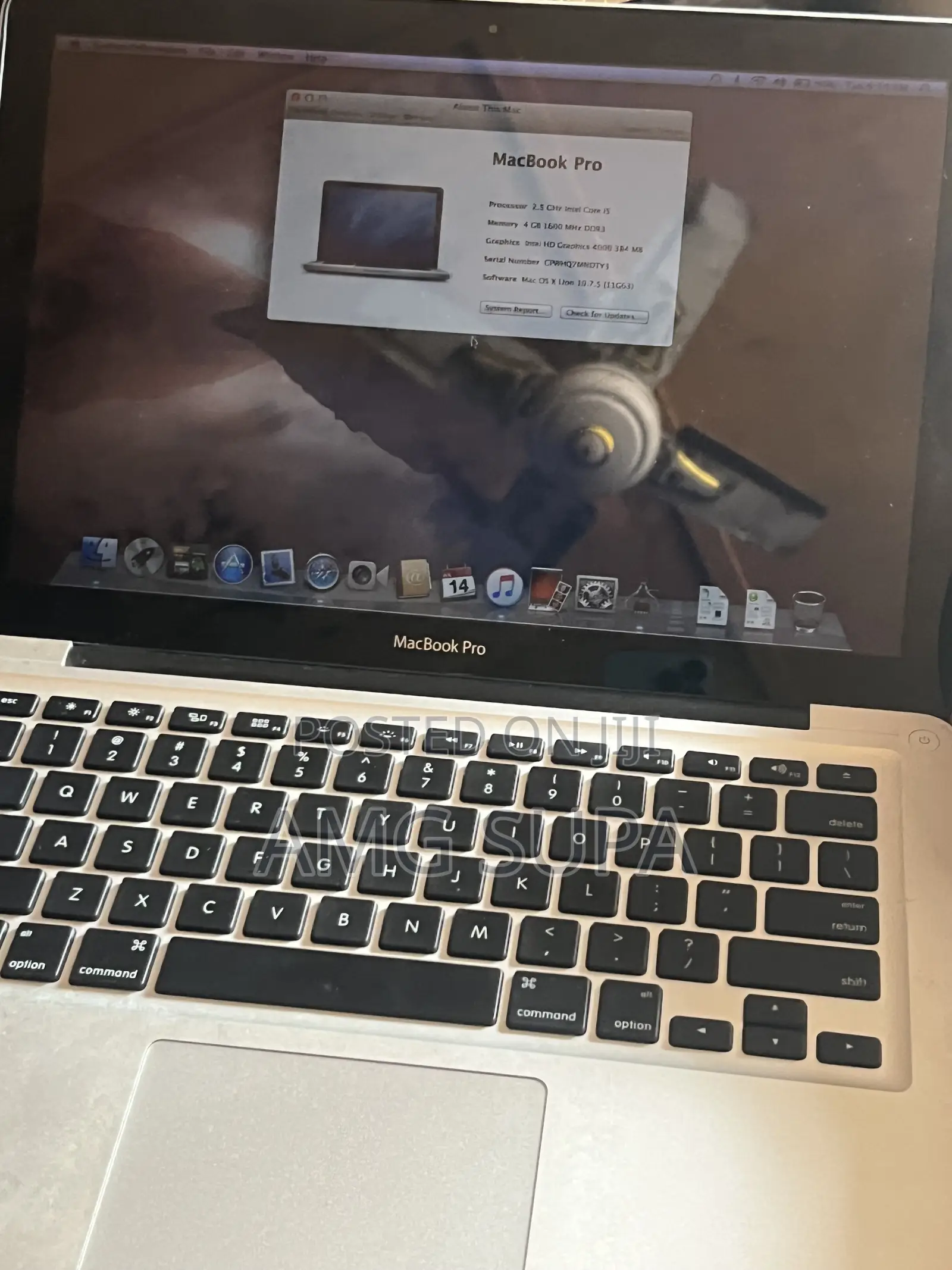 Laptop Apple MacBook 2012 4GB Intel Core i5 HDD 500GB