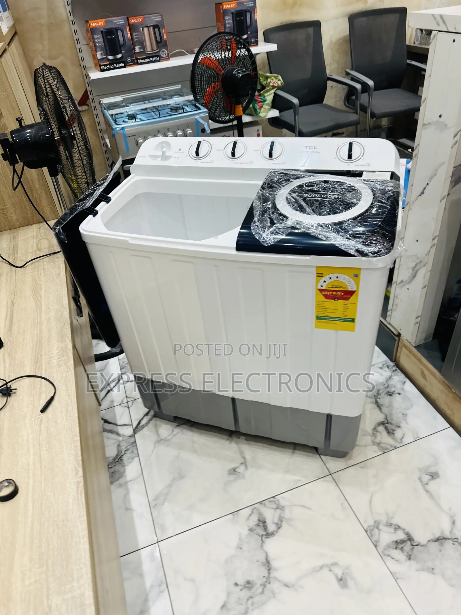 Spectacular Performance WM Topload Twintub Semi Auto TCL 10.5hp