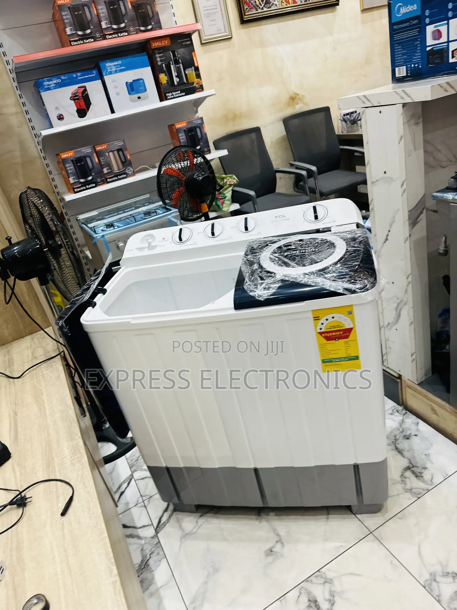 Spectacular Performance WM Topload Twintub Semi Auto TCL 10.5hp