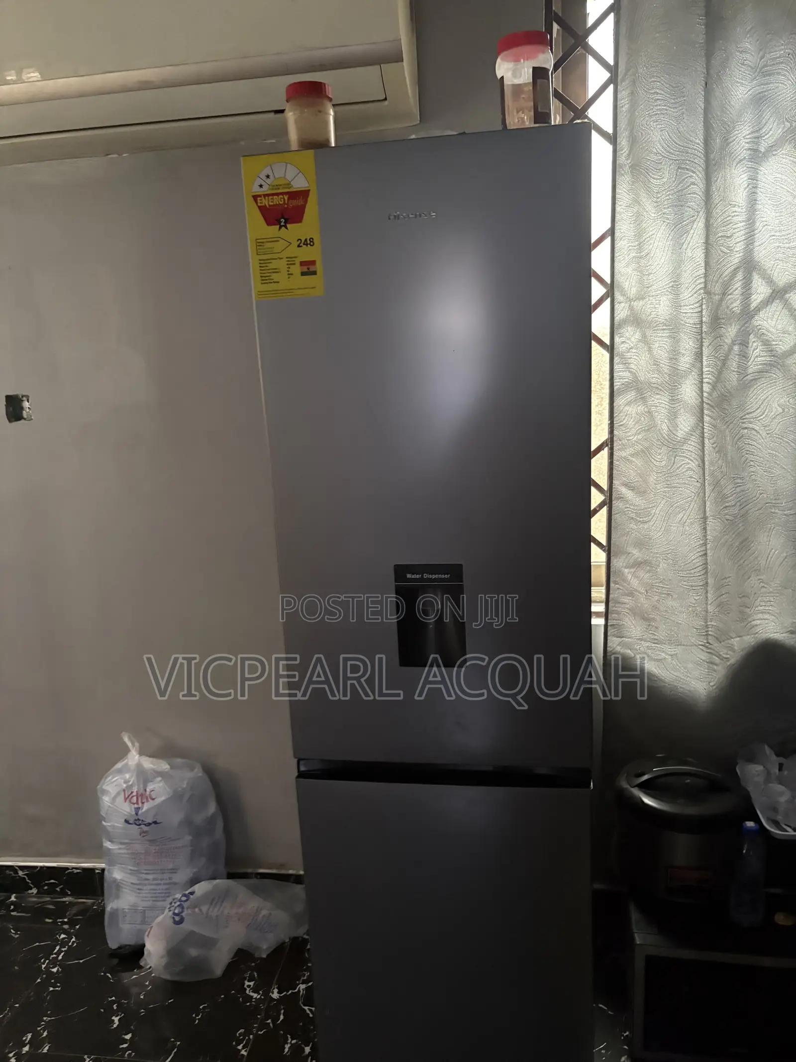 Hisense Double Fridge With Dispenser