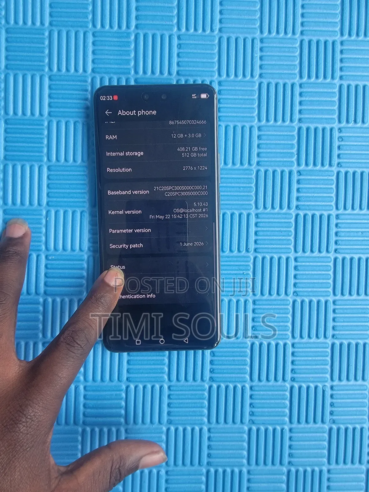 Huawei Nova 14 5G 512 GB Blue