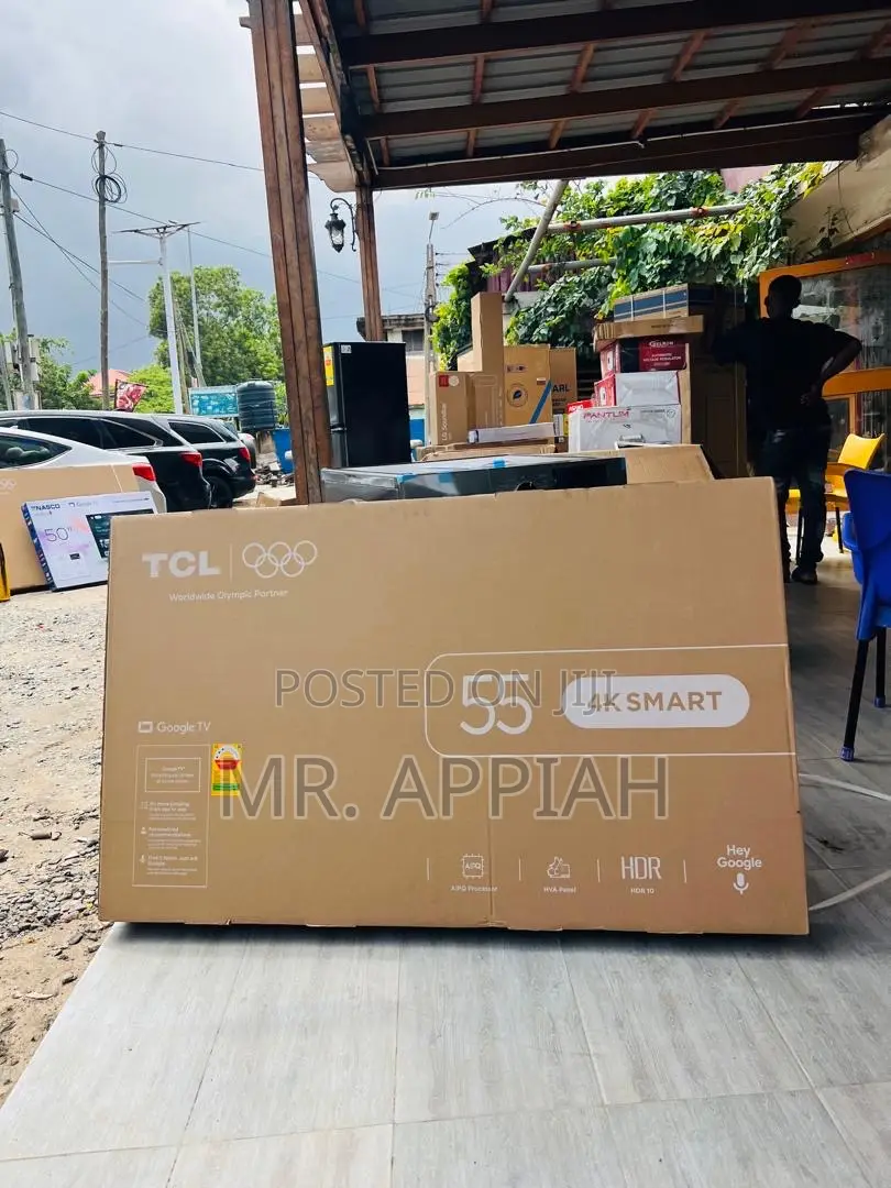 Premium Quality TCL 55 Inch Qled Smart Android Frameless TV