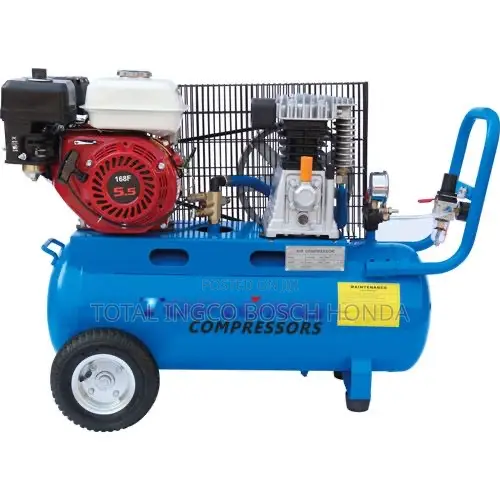 Compressor 10bar Gasoline Air Compressor 100liters 7hp